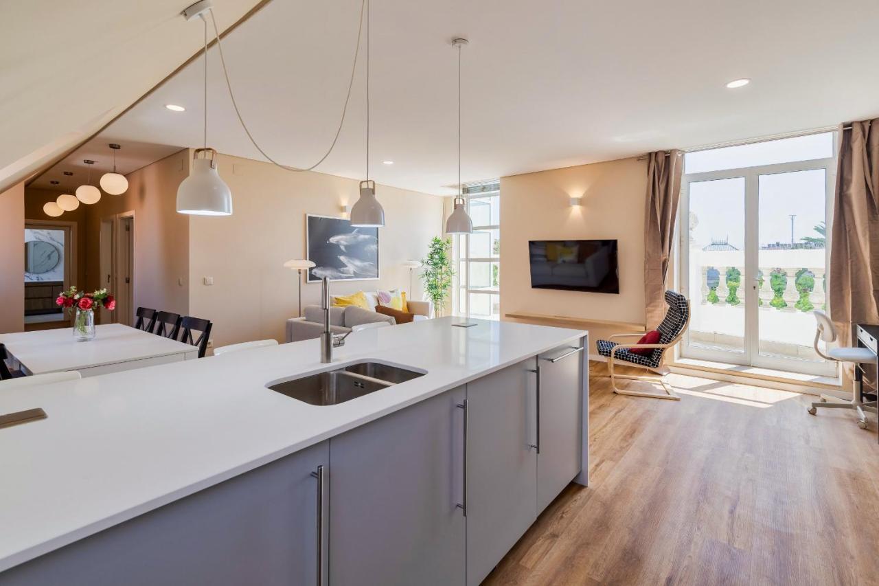 Setubal Prime Penthouse Apartment Bagian luar foto